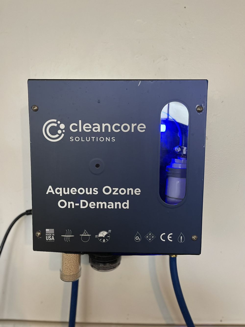 Wall mounted CleanCore Fill Station